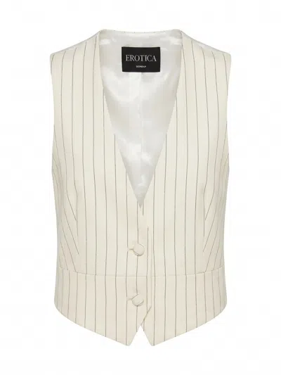 Dondup Vest In Neutral