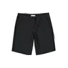 Dondup Virgin Wool Shorts In Black