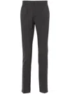 Dondup Gaubert Slim-cut Chino Trousers In Grey