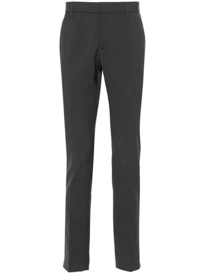 Dondup Gaubert Slim-cut Chino Trousers In Grey