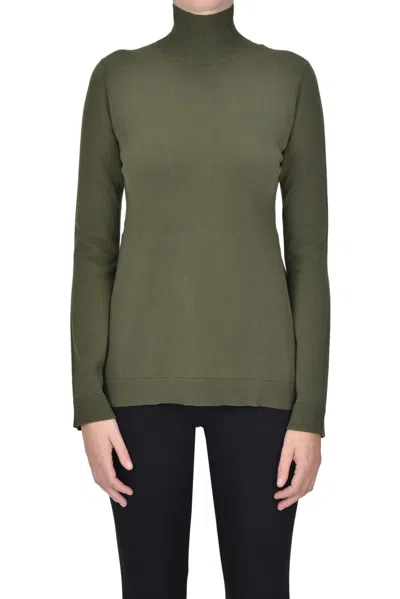 Dondup Viscose-blend Pullover In Green
