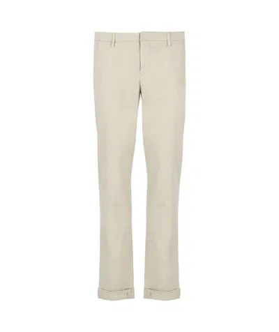 Dondup Waistband Loop Casual Pants In Nude