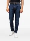 Dondup Washed Jeans In Blue