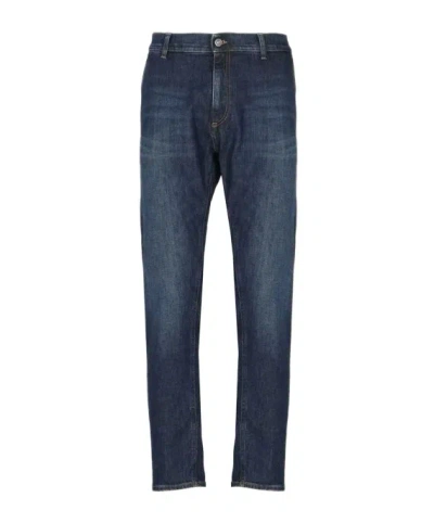 DONDUP DONDUP BELTED FIVE-POCKET JEANS