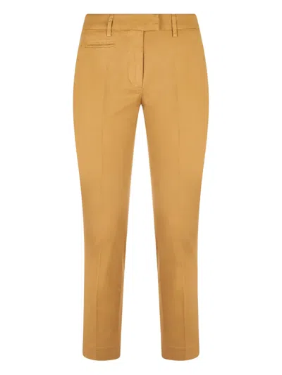 Dondup Welt-pocket Trousers In Brown