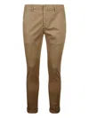 Dondup Welt-pocket Trousers In Brown