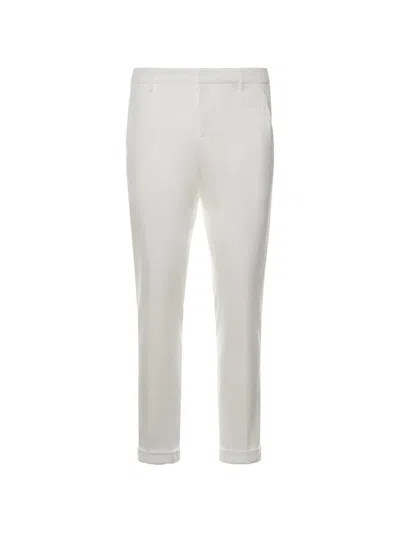 Dondup Welt-pockets Trousers In Gray