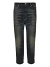 Dondup Whiskering-effect Jeans In Black