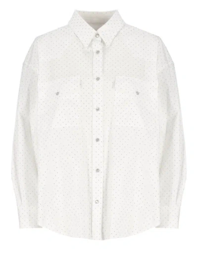 Dondup White Cotton Shirt