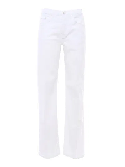 Dondup White Flared Jeans