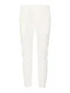 Dondup Belt-loop Casual Pants In Blanco