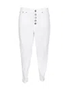 Dondup White Jeans In White