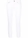 Dondup White Koons Long Jeans In White