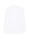 Dondup White Regular Solid Shirt In White