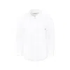 Dondup White Shirt For Boy With Logo In White