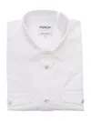 DONDUP WHITE SHIRT WITH POCKET