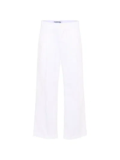 DONDUP WHITE TROUSERS