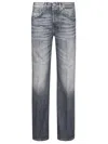 Dondup Wide Leg Denim Jeans With Palazzo Design