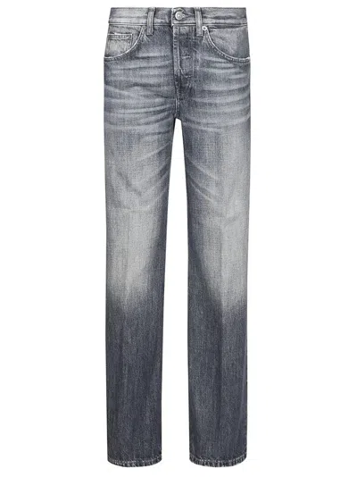 Dondup Wide Leg Denim Jeans With Palazzo Design