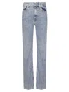 Dondup Wide Leg High Waist Denim Jeans