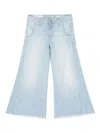 Dondup Wide-leg Jeans In Blue