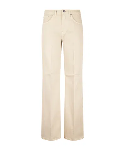 Dondup Logo-patch Trousers In Multi