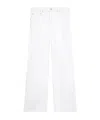 Dondup Wide Leg Jeans In White