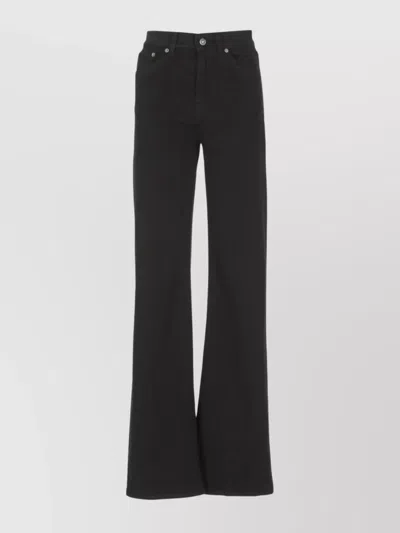 DONDUP WIDE-LEG PALAZZO JEANS BELT LOOPS