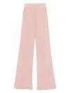 Dondup Regular Trousers In Pink Cotton