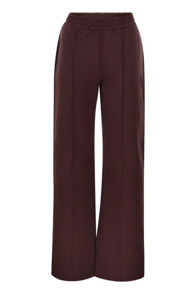 Dondup Miu Miu White Piquet Polo Shirt In Brown