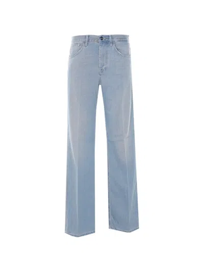 Dondup Wide-leg Jeans In Blue