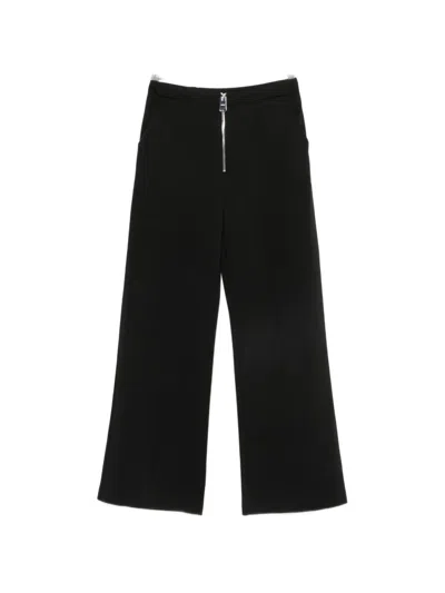 Dondup Wide-leg Trousers In Black