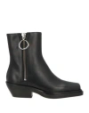 Dondup Camperos In Python Effect Leather In Black