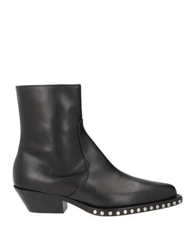 Dondup Woman Ankle Boots Black Size 9.5 Leather