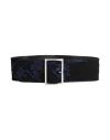 Dondup Woman Belt Black Size 32 Leather