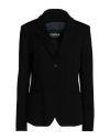 Dondup Single-breasted Blazer In Black