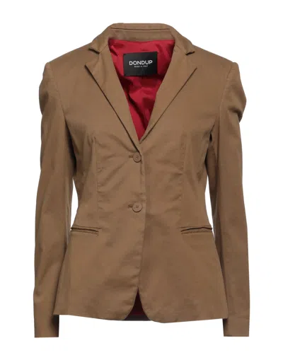 Dondup Suit Jackets In Beige