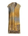 Dondup Woman Cardigan Marigold Size 8 Acrylic, Wool, Alpaca Wool In Yellow