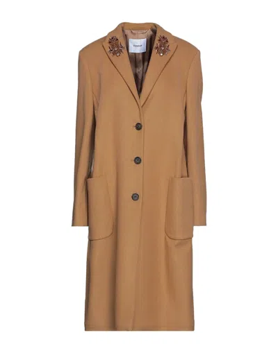 Dondup Coats In Camel
