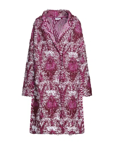 Dondup Coats In Mauve