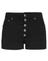 Dondup Denim Shorts In Black