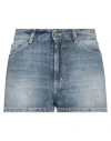 Dondup Woman Denim Shorts Blue Size 29 Cotton In Blue