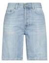 Dondup Woman Denim Shorts Blue Size 32 Cotton In Blue