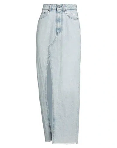 Dondup Woman Denim Skirt Blue Size 29 Cotton