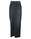 Dondup Woman Denim Skirt Blue Size 29 Cotton, Elastane