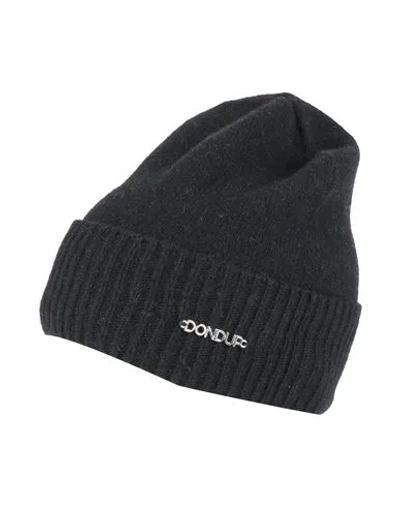 Dondup Woman Hat Black Size Onesize Cashmere, Wool