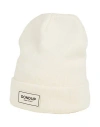 Dondup Woman Hat Cream Size Onesize Wool, Acrylic In White