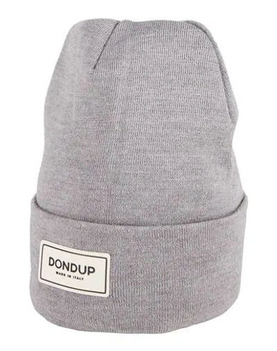 Dondup Woman Hat Grey Size Onesize Wool, Acrylic