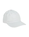 Dondup Woman Hat Light Grey Size Onesize Cotton In Grey
