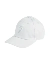 Dondup Woman Hat Light Grey Size Onesize Cotton In White